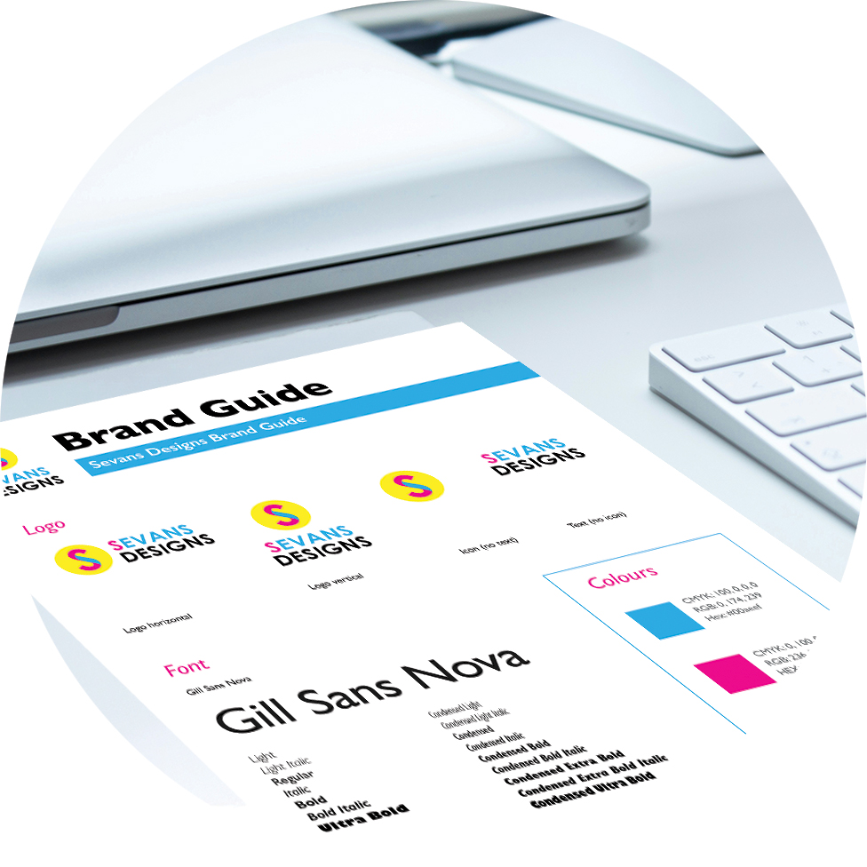 Sevans Designs Graphic Design Services Branding and Visual Identity Design